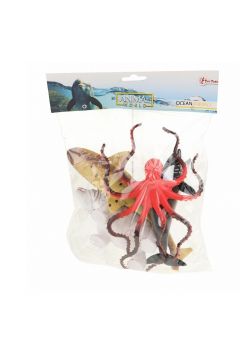 Toi-Toys Animal World Zestaw 5 figurek zwierzt morskich deluxe 34925A