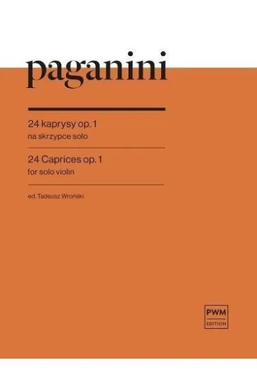 24 Kaprysy op.1 na skrzypce solo - Niccolo Paganini