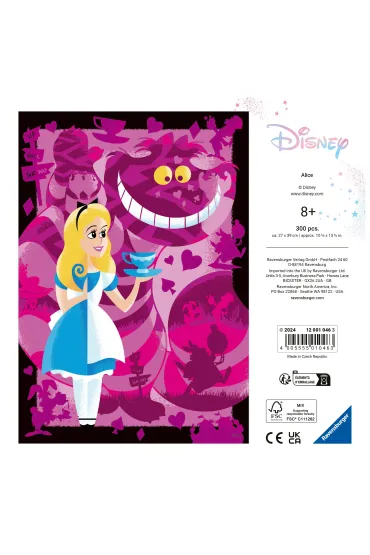 Puzzle 300 el. 2D Alicja w Krainie Czar�w Ravensburger