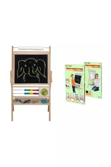 Tablica naturalna magnetyczna 4w1 3Toysm