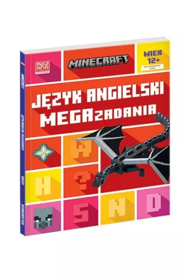 Minecraft. J�zyk angielski. Megazadania 12+ - Dan  Whitehead, Jon  Goulding
