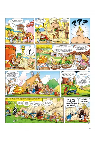 Asteriks na szpilach olimpijskich. Asteriks po �l�sku. Album 12 - Ren� Goscinny