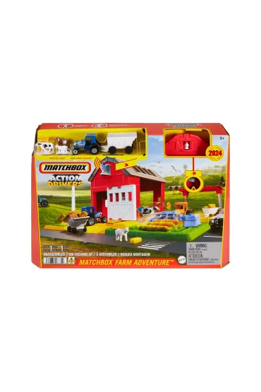 Matchbox. Prawdziwe Przygody. Zestaw Farma Mattel
