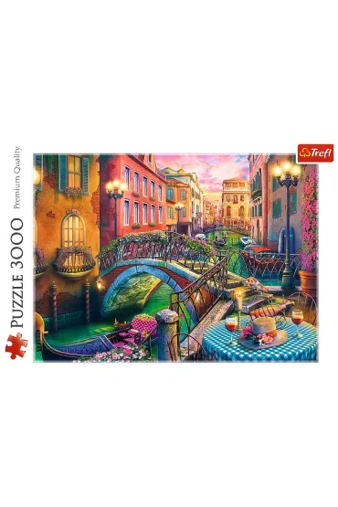Puzzle 3000 el. Wiecz�r w Wenecji Trefl