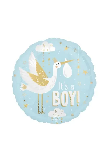 Anagram Balon foliowy Special delivery Baby Boy 46cm