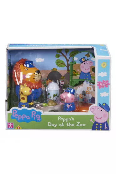 Peppa. Zestaw w zoo