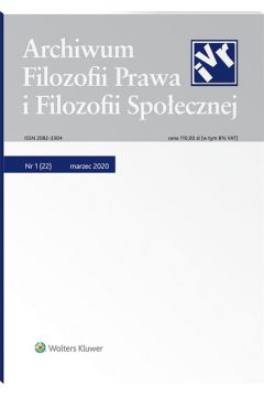 Archiwum Filozofii Prawa i Filozofii.. 1/2020 (22)