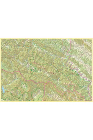 Mapa turystyczna Bieszczady 1:50 000
