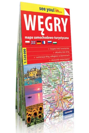 see you! in? Mapa samochodowo-turystyczna W�gry 1:520 000