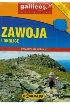 Zawoja i okolice Mapa 1:30 000