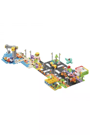 Mini Waffle City Klocki konstrukcyjne Mini Waffle 148 element�w City Food Truck MARIOINEX 904244