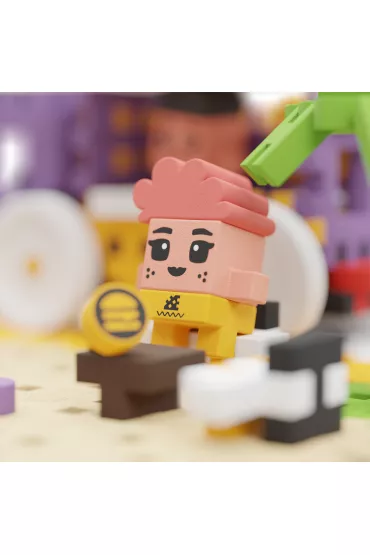 Mini Waffle City Klocki konstrukcyjne Mini Waffle 148 element�w City Food Truck MARIOINEX 904244