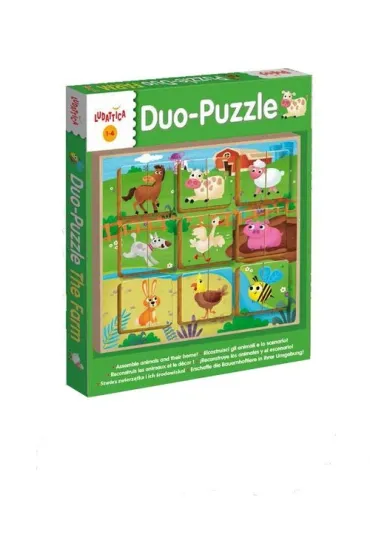 Puzzle 18 el. Farma Lisciani