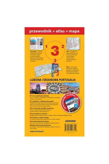 Lizbona i �rodkowa Portugalia zestaw przewodnikowy 3w1 2023 - Janusz Andrasz