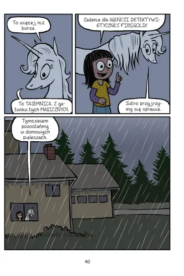 Komiksy s� super! Magiczna burza. Fibi i Jednoro�ec. Tom 6 - Dana  Simpson
