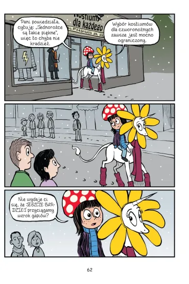 Komiksy s� super! Magiczna burza. Fibi i Jednoro�ec. Tom 6 - Dana  Simpson