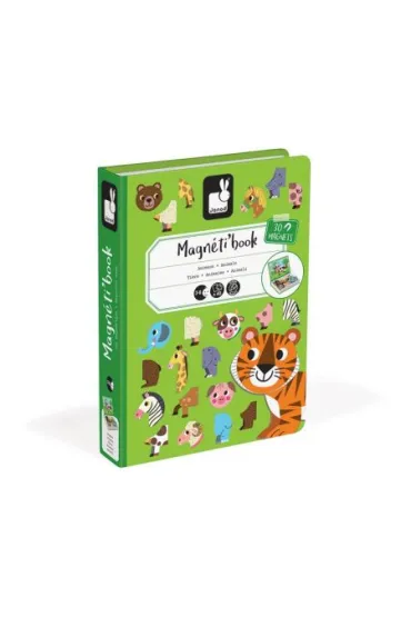 Puzzle Magnetyczna uk�adanka Zwierz�ta Magnetibook Janod