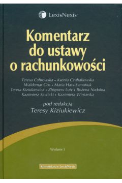 Komentarz do ustawy o rachunkowo�ci
