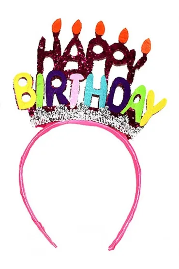 Opaska Happy Birthday 24cm PARTY GO
