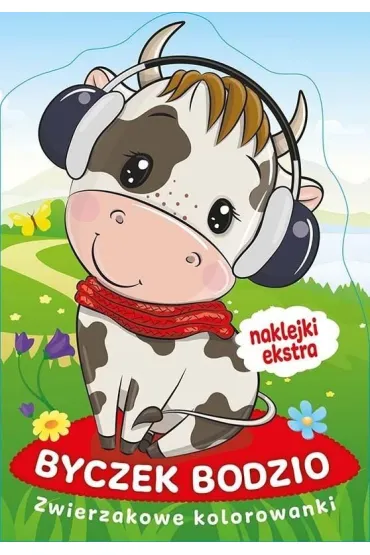 Zwierzakowe kolorowanki. Byczek Bodzio