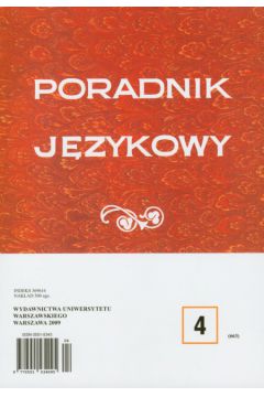 Poradnik j�zykowy 4/2009