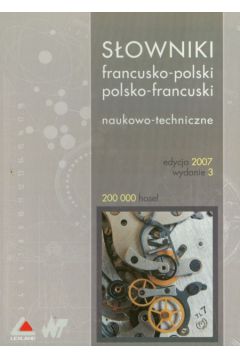 S�owniki francusko-polski polsko-francuski naukowo techniczne