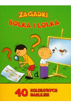 Bolek i Lolek - Zagadki + naklejki Dragon