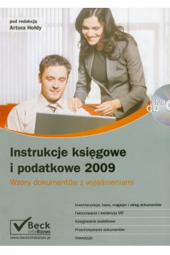 Instrukcje ksi�gowe i podatkowe 2009 z p�yt� CD