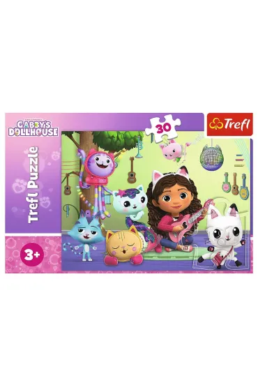 Puzzle 30 el. Koci Domek Gabi Trefl
