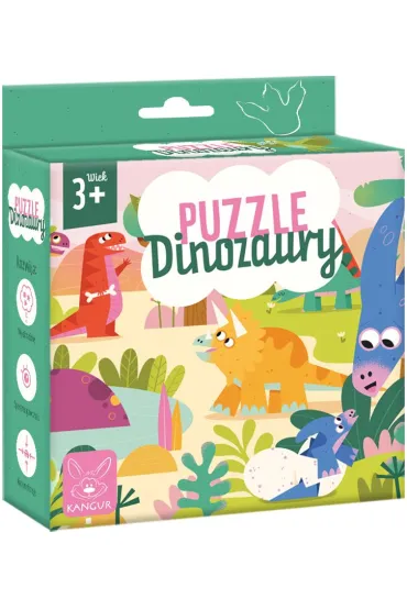 Puzzle Dinozaury 3+ Kangur