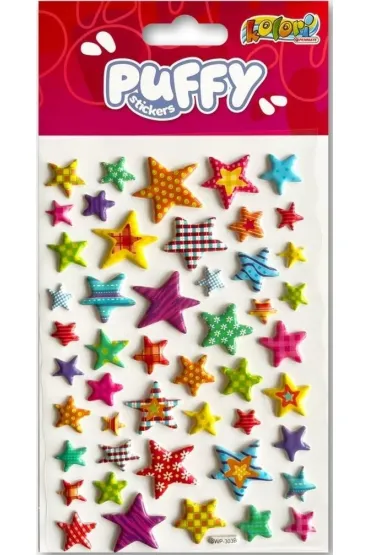 Penmate Naklejki puffy Stars