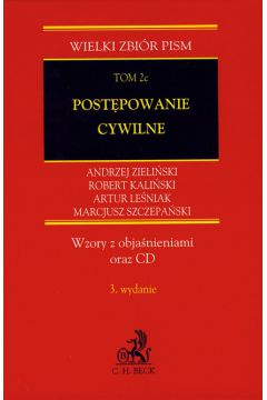 Post�powanie cywilne t.2c z ksi��k� - Andrzej Zieli�ski, Artur Le�niak, Robert Kali�ski