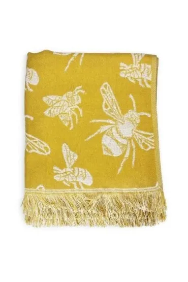 Kate Heiss Koc 125x150cm ��te pszczo�y