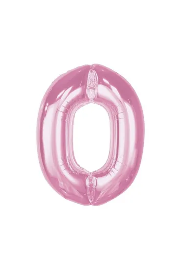 Godan Balon foliowy cyfra 0 jasnor�owa Smart 92cm