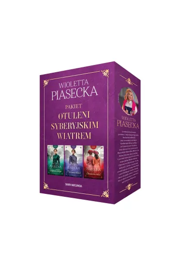 Pakiet Otuleni syberyjskim wiatrem. Tomy 1-3: Zdeptane nadzieje, Przerwana m�odo��, Skradziona mi�o�� - Wioletta Piasecka
