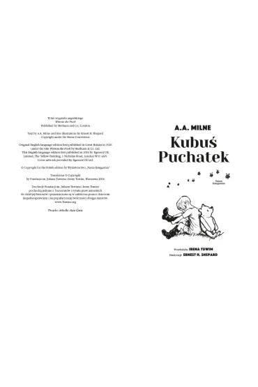 Kubu� Puchatek - Alan Alexander Milne