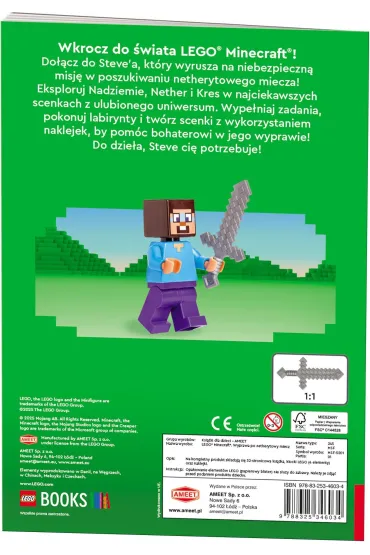 LEGO Minecraft. Wyprawa po netherytowy miecz