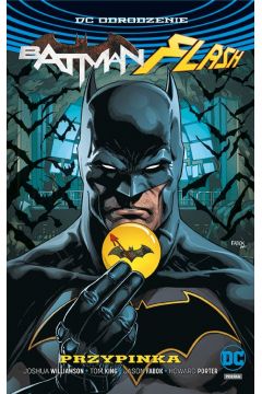 DC Odrodzenie Batman/Flash Przypinka (okadka z Batmanem)