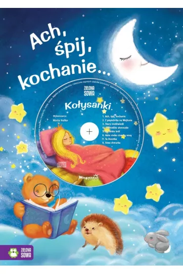 Ach, �pij, kochanie... (ksi��ka z p�yt� CD) - Monika  Sobkowiak