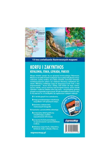 Korfu i Zakynthos zestaw przewodnikowy 2w1 light 2024 - Piotr Jab�o�ski
