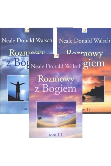 Zestaw 3 ksi��ek Rozmowy z Bogiem - Neale Donald Walsch