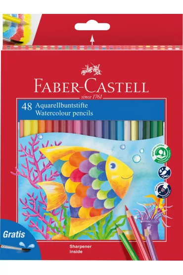 Faber-Castell Kredki akwarelowe 48 szt.