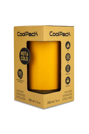 Patio Kubek termiczny Coolpack Coffee Mug Tom Mustard 350 ml