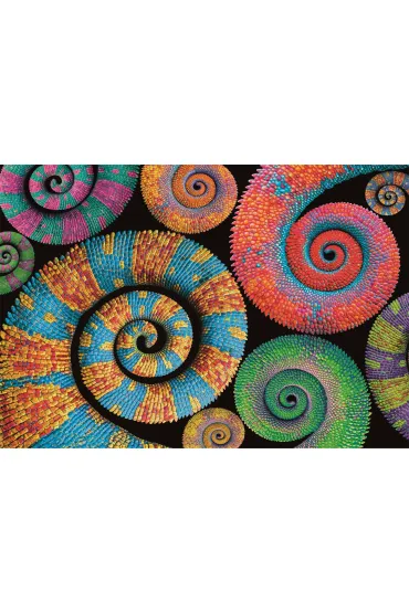 Puzzle 500 el. Color Boom Curly Tails Clementoni