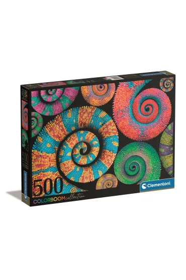 Puzzle 500 el. Color Boom Curly Tails Clementoni