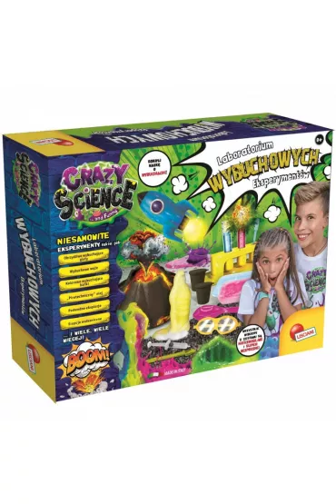 Crazy Science. Laboratorium wybuchowych eksperymentw Lisciani