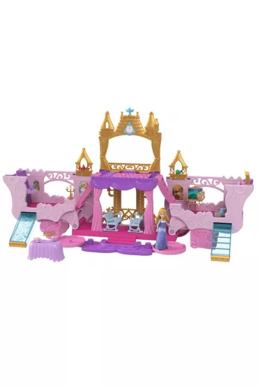 Disney Princess. Zestaw 2w1 Karoca i Zamek HWX17