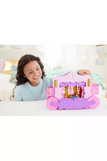 Disney Princess. Zestaw 2w1 Karoca i Zamek HWX17