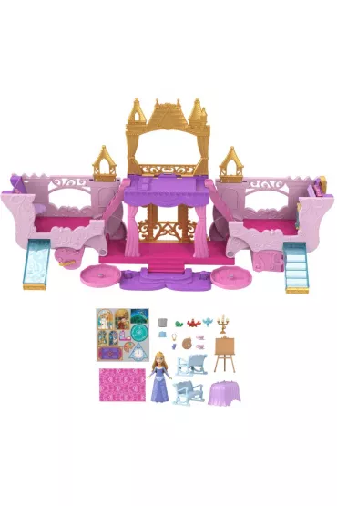 Disney Princess. Zestaw 2w1 Karoca i Zamek HWX17