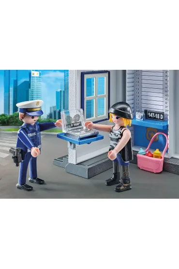 Playmobil Action Heroes Policyjny pok�j przes�ucha� 71733
